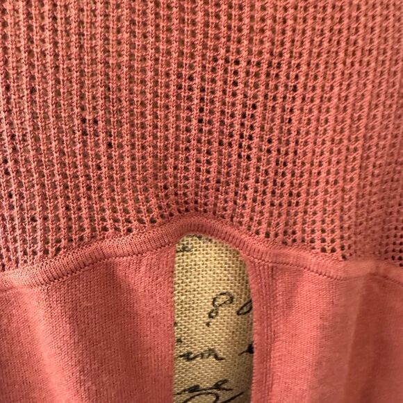 Lululemon open back cashmere blend Rust Open Back Sweater - Picture 4 of 10